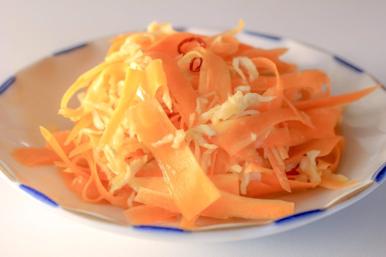 人参と切り干し大根のさっぱりナムル vegeness（ベジネス）日本最大のヴィーガン情報サイト