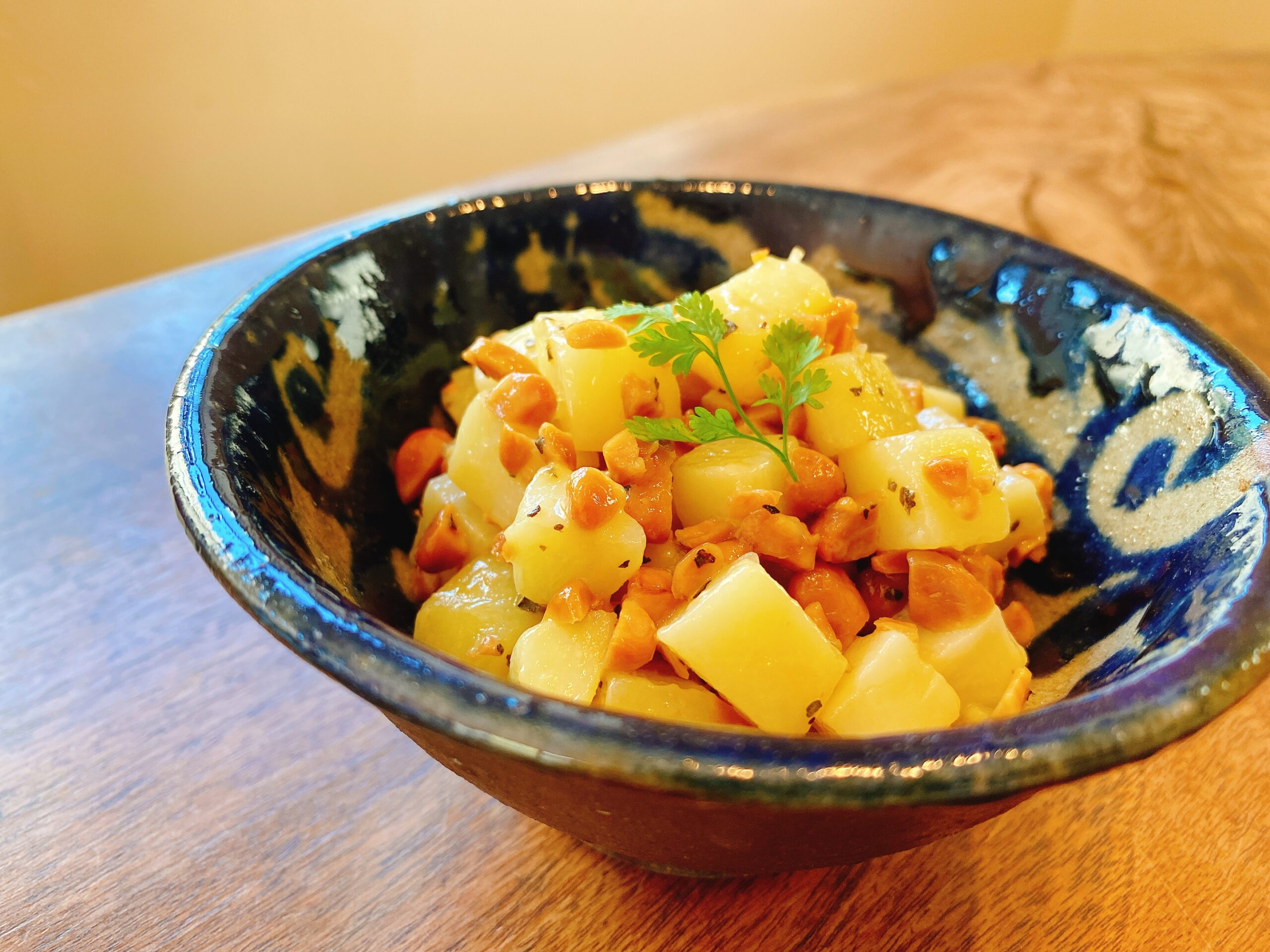 ジャガイモの納豆和え Vegeness ベジネス 日本最大のヴィーガン情報サイト