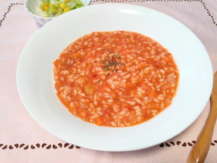 取り分け離乳食 トマトリゾット Vegeness ベジネス 日本最大のヴィーガン情報サイト