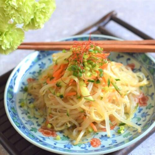 黒酢ドレッシングの春雨サラダ - vegeness（ベジネス）日本最大の