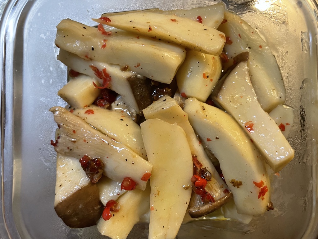 エリンギピンクペッパー Vegeness ベジネス 日本最大のヴィーガン情報サイト